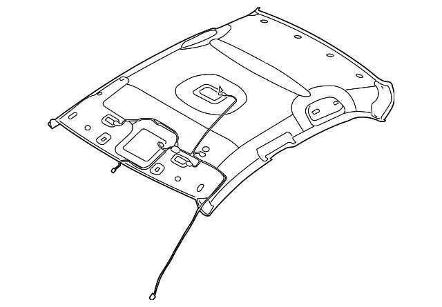 Headliner - Kia (85310-1M5668O)
