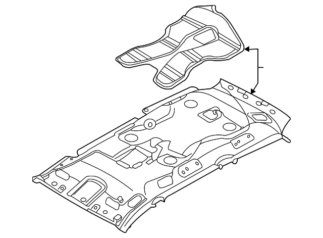 Headliner - Kia (85310-4DAK0TW)