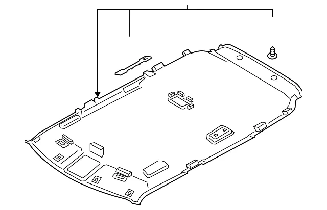 Headliner - Kia (85310-K0100HGC)