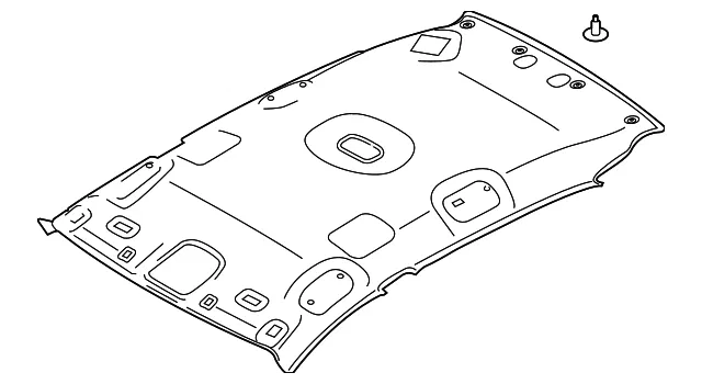 Headliner - Kia (85310-Q5100BGA)