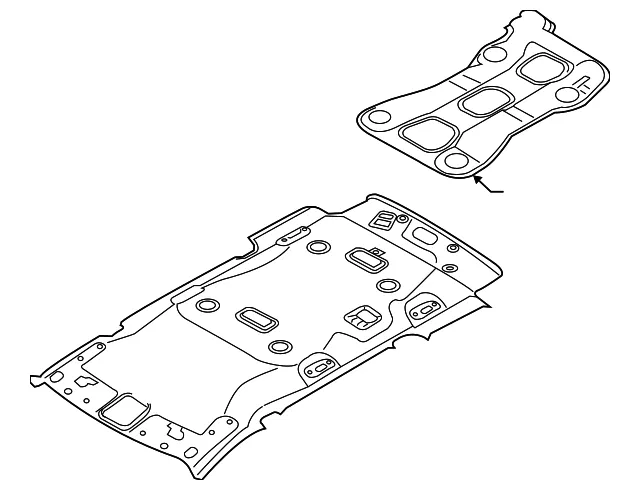 Headliner - Kia (85315-A9040DAA)