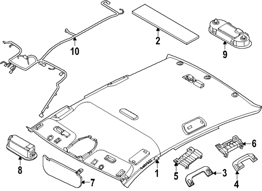 Pull Handle - Kia (85340-M0200GYT)