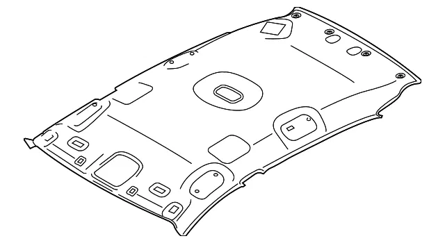 Headliner - Kia (85370-D9250ED)
