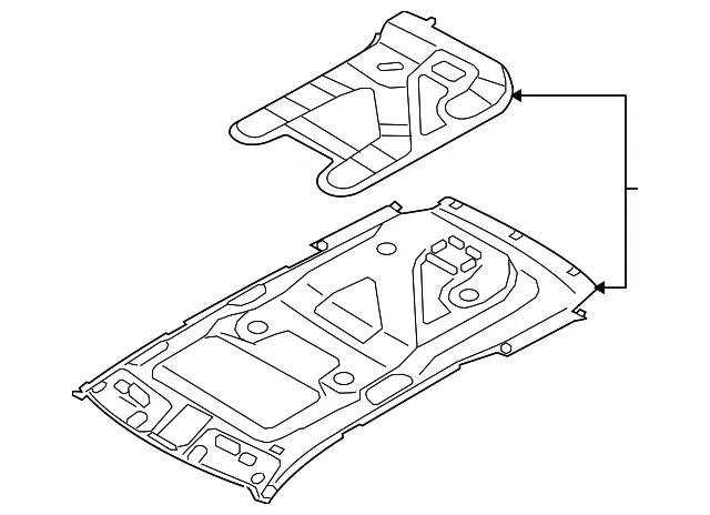 Headliner - Kia (85401-2J370J7)
