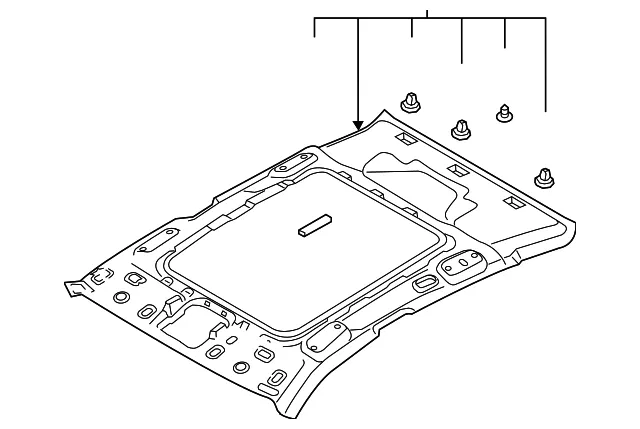 Headliner - Kia (85410-A8000CGA)