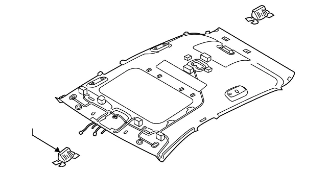 Headliner - Kia (85410-J5500TWK)