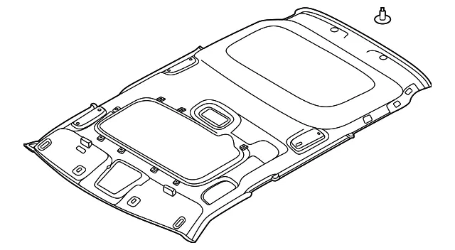 Headliner - Kia (85410-Q5120BGA)