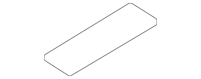 Headliner Lock Plate - Kia (85419-P1000)