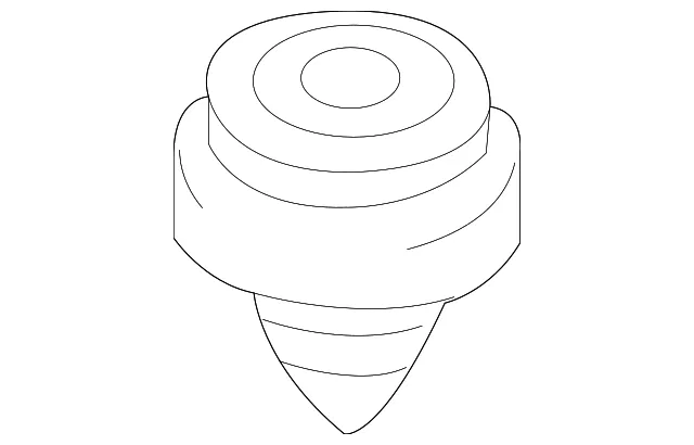 Lower Center Pillar Trim Clip - Kia (85506-4A000)
