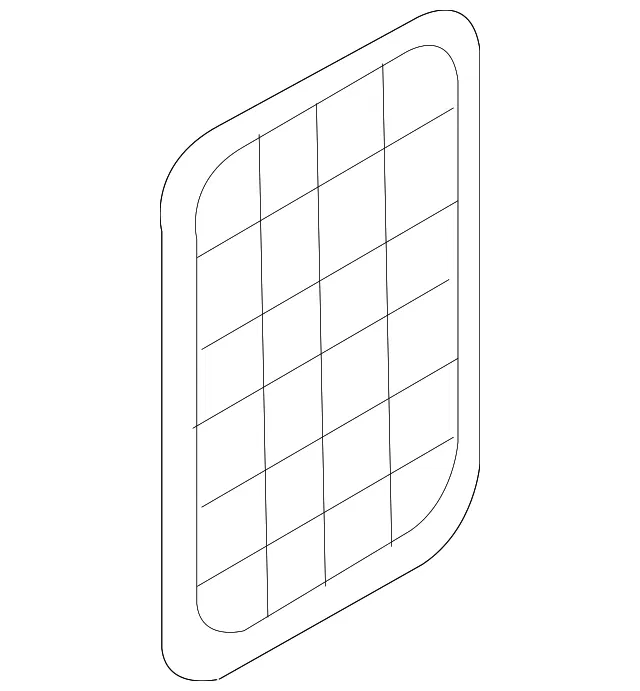 Compartment Door - Driver's Side (LH) - Kia (85735-4D001KS)