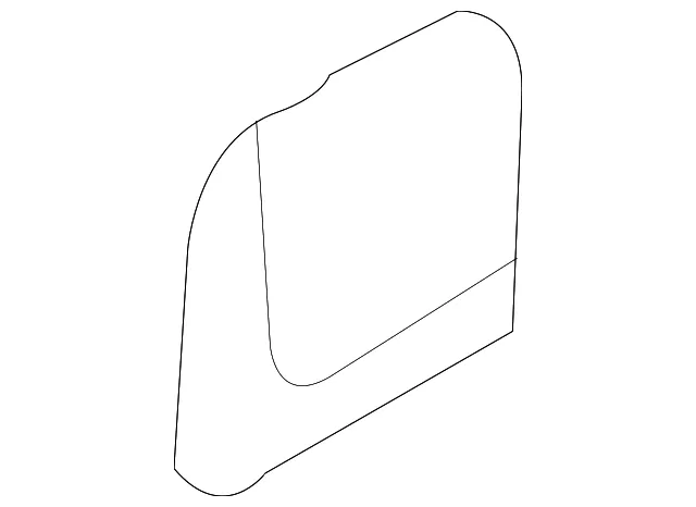 Speaker Grille - Driver's Side (LH) - Kia (85737-4D205CS)