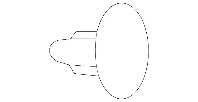 Drip Molding Plug - Kia (85747-29000)