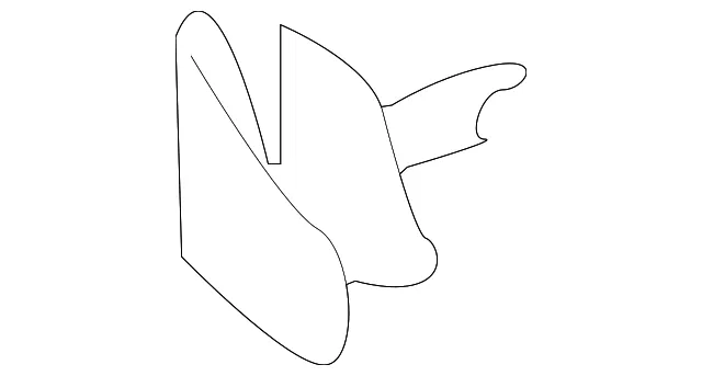 Lower Quarter Trim Hanger - Passenger Side (RH) - Kia (85747-29400)