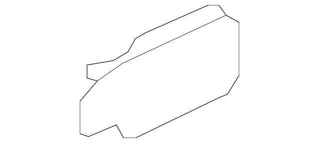 Lower Quarter Trim Hook - Kia (85779-2B000VA)