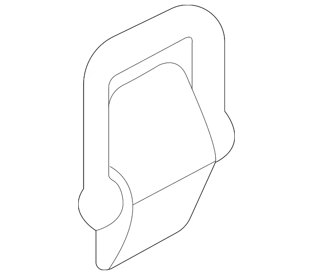 Lower Quarter Trim Hook - Kia (85795-S9000)
