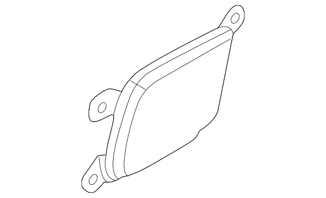 Lower Quarter Trim Cover - Kia (857C4-CV000)