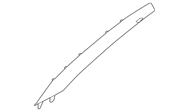 Windshield Pillar Trim - Kia (85810-F6000GYT)