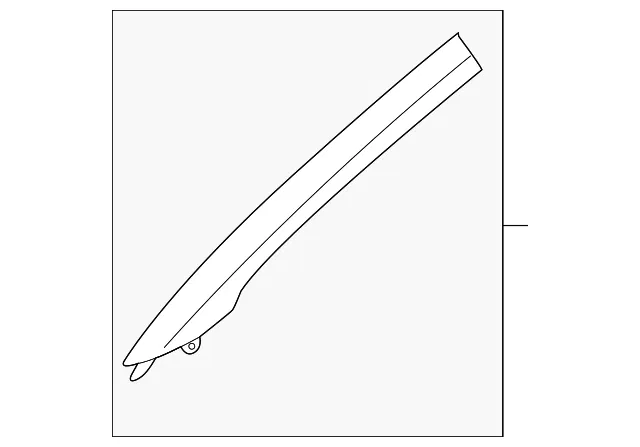 Windshield Pillar Trim - Kia (85810-Q5000BGA)