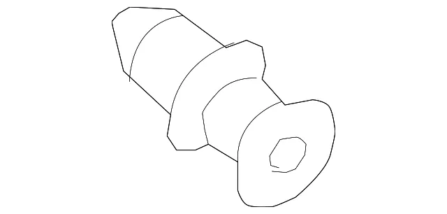 Windshield Pillar Trim Clip - Kia (85815-1R000)