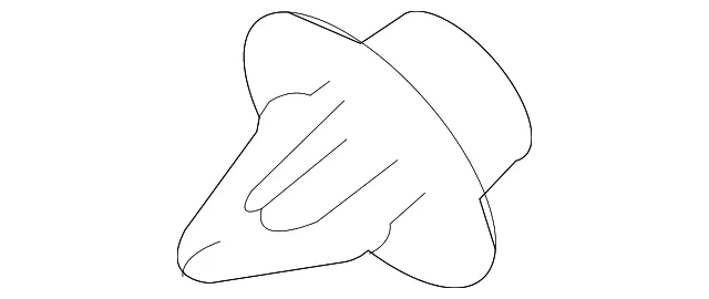 Trim Molding Clip - Kia (85815-33100)