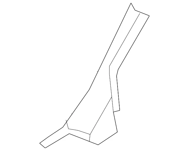 Windshield Pillar Trim - Passenger Side (RH) - Kia (85820-1D101RU)
