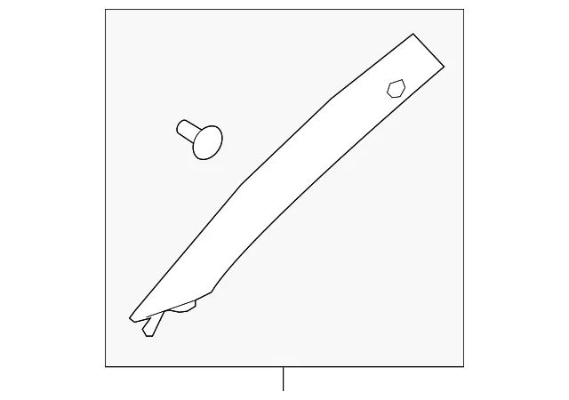 Windshield Pillar Trim - Passenger Side (RH) - Kia (85820-3T500AYK)