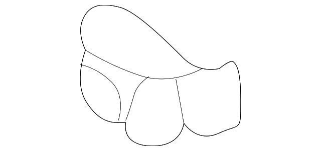 Body A-Pillar Trim Panel Clip - Kia (85839-22000)