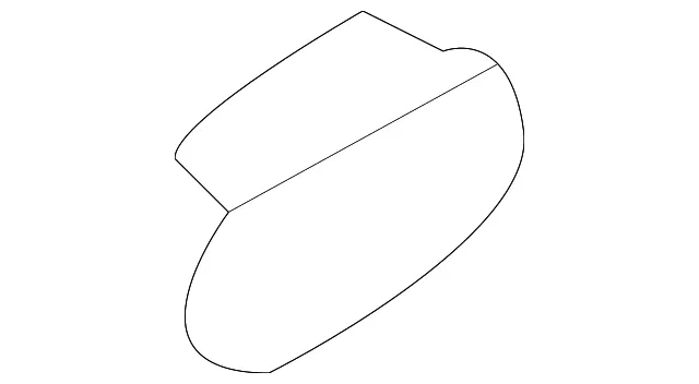 Upper Center Pillar Trim Cap - Kia (85839-3F000NF)
