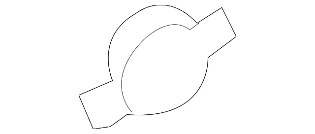 Upper Center Pillar Trim Plate - Passenger Side (RH) - Kia (85848-4D100QW)