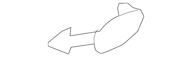 Upper Center Pillar Trim Cover - Passenger Side (RH) - Kia (85848-B0000ED)