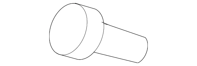 Windshield Pillar Trim Clip - Kia (85849-3B000)