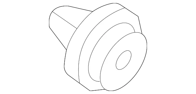 Windshield Pillar Trim Fastener - Kia (85849-3X000)