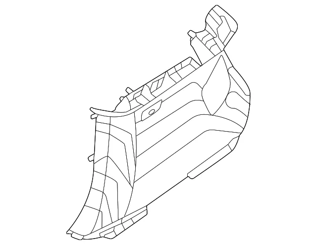 Upper Quarter Trim - Kia (85850-R0300GYT)