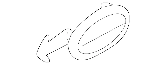 Upper Quarter Trim Cover - Driver's Side (LH) - Kia (85852-1M5008O)