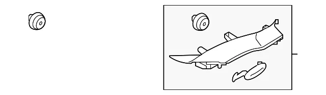 Upper Quarter Trim - Kia (85855-C6200BGA)