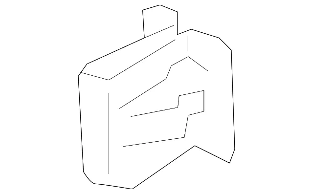 Lower Center Pillar Trim Clip - Kia (85858-3S000)