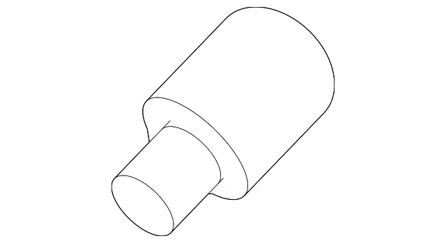 Pillar Trim Cover - Driver's Side (LH) - Kia (85858-4D100QW)