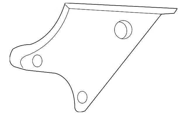 Quarter Pillar Trim - Kia (85860-2G000J7)