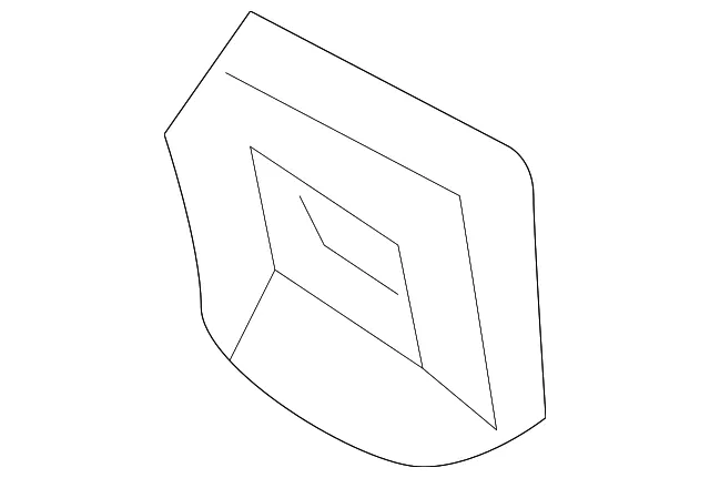Upper Quarter Trim Cover - Passenger Side (RH) - Kia (85861-1D400QW)