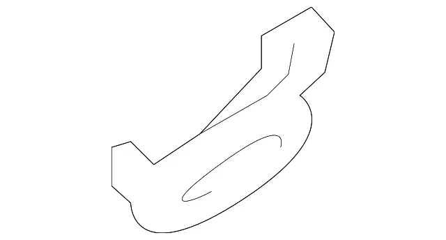 Upper Quarter Trim Cap - Passenger Side (RH) - Kia (85862-B2010BF3)