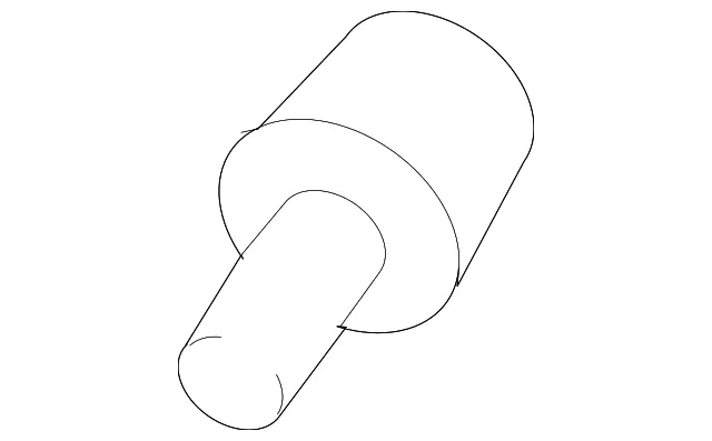 Pillar Trim Cover - Passenger Side (RH) - Kia (85868-4D100TW)