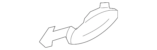 Upper Center Pillar Trim Cover - Kia (858G8-S9000GYT)