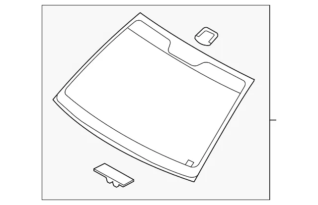 Windshield - Kia (86110-1G230)