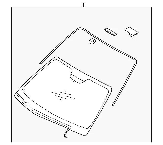 Windshield - Kia (86110-2G430)