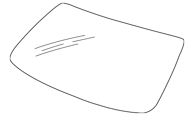 Glass - Kia (86110-38021)