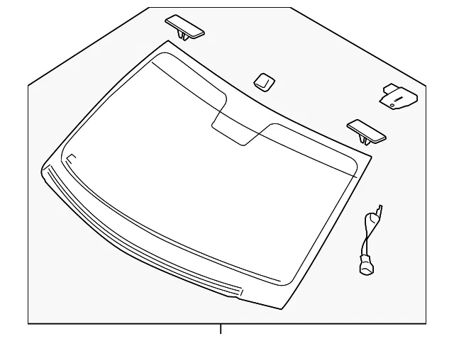 Windshield - Kia (86110-3T520)