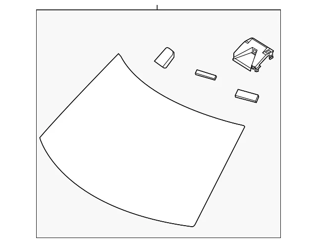 Windshield - Kia (86110-K0360)