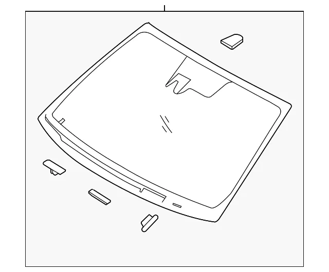 Windshield - Kia (86110-L3091)