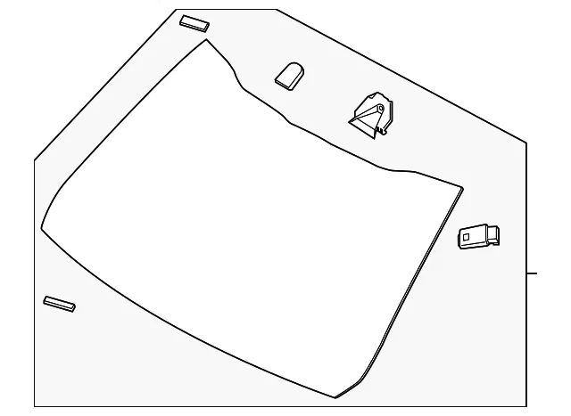 Windshield - Kia (86110-S9510)
