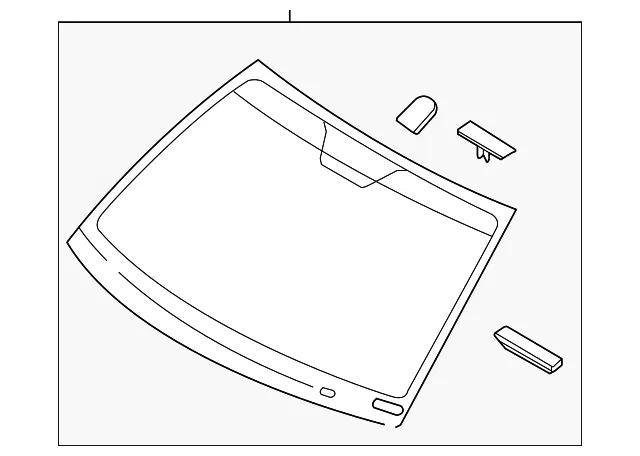 Windshield - Kia (86111-2T030)